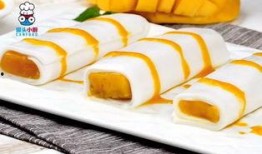 芒果肠粉的做法视频,香甜软糯，制作步骤详解